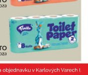 TOALETNÍ PAPÍR FINITO 2 vrstvy, celuloza 8 ks