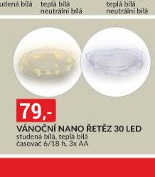 VÁNOČNÍ NANO ŘETĚZ