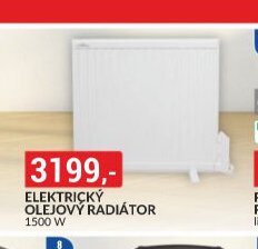 ELEKTRICKÝ OLEJOVÝ RADIÁTOR