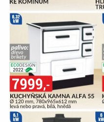 KUCHYŇSKÁ KAMNA ALFA 55