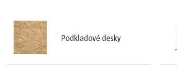 Podkladové desky
