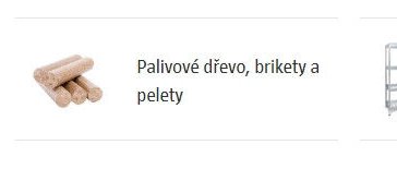 Palivové dřevo, brikety a pelety