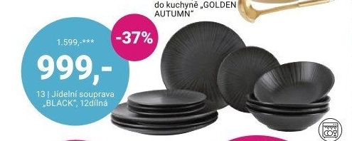 JÍDELNÍ SOUPRAVA „BLACK“