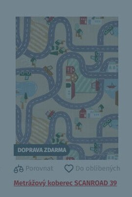 Metrážový koberec SCANROAD 39