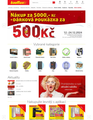 akční leták bauMax 18.12.2024-24.12.2024