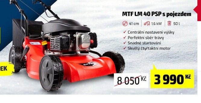 MTF LM 40 PSP s pojezdem