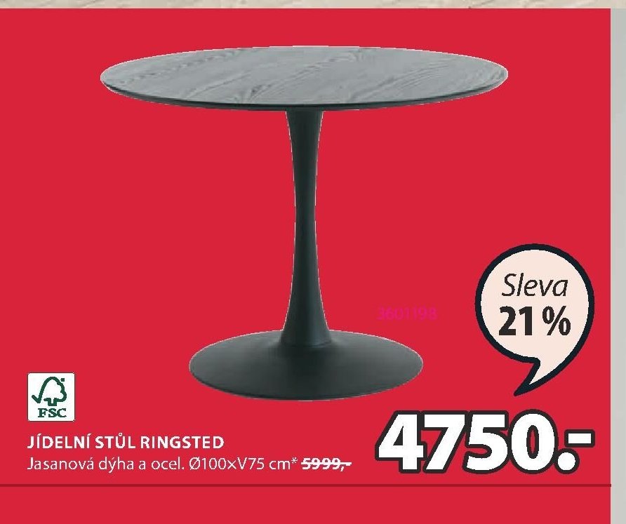 JÍDELNÍ STŮL RINGSTED