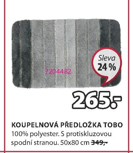 Koupelnová předložka TOBO