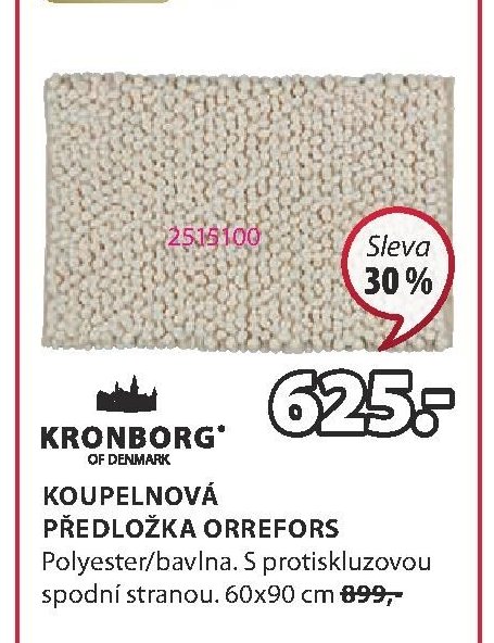 Koupelnová předložka ORREFORS