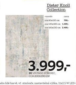 20 VINTAGE KOBEREC, CCA 200X290 CM