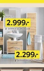 Skříňka se zrcadlem