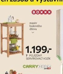 Pojízdný servírovací vozík