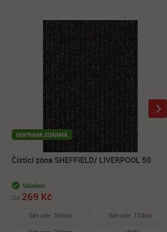 Čistící zóna SHEFFIELD/ LIVERPOOL 50