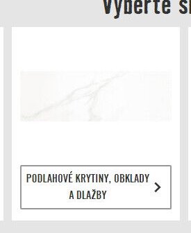 Podlahové krytiny, obklady a dlažby
