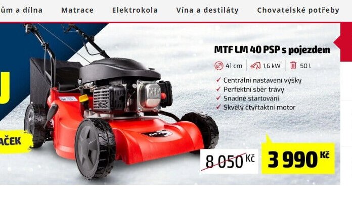 MTF LM 40 PSP s pojezdem
