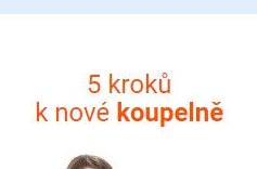5 kroků k nové koupelně