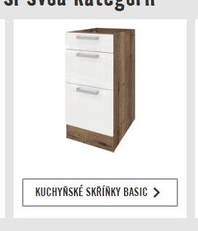 Kuchyňské skříňky BASIC
