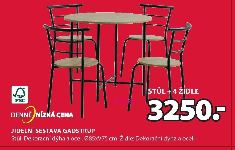 JÍDELNÍ SESTAVA GADSTRUP