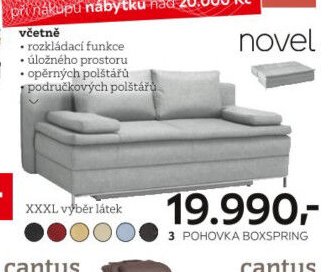 3 Pohovka boxspring
