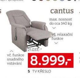 5 TV křeslo