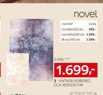 Vintage koberec, cca 160x230 cm