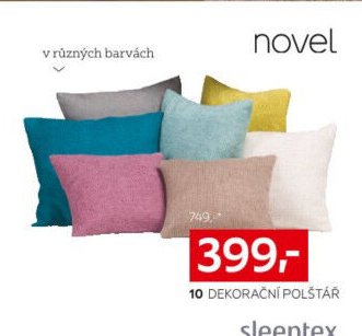 10 DEKORAČNÍ POLŠTÁŘ