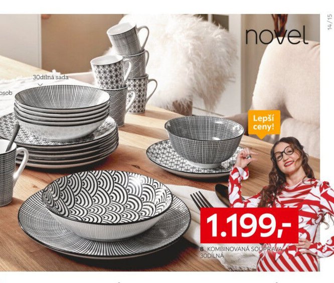 Kombinovaná souprava, 30dílná