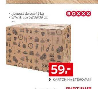 Karton na stěhování