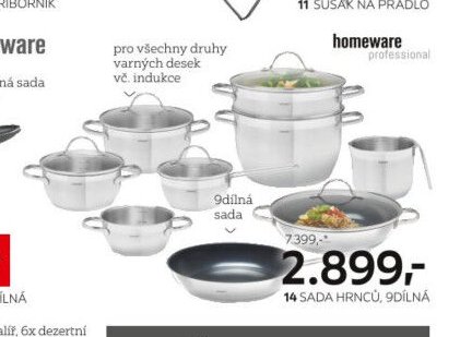 Sada hrnců, 9dílná