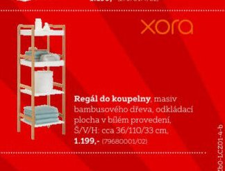 Regál do koupelny
