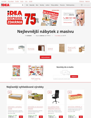 akční leták IDEA nábytek 23.1.2024-29.1.2024