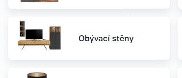 Obývací stěny