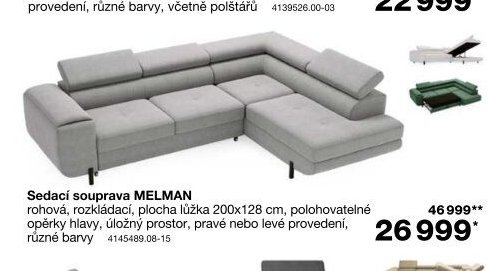 Sedací souprava MELMAN