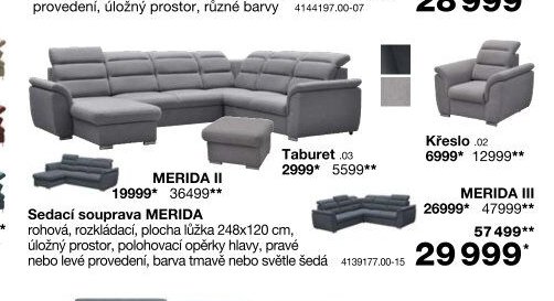 Sedací souprava MERIDA