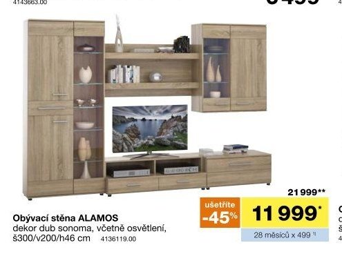 Obývací stěna ALAMOS