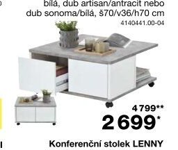 Konferenční stolek TWIN