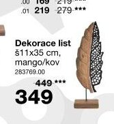 Dekorace list