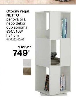 Otočný regál NETTO