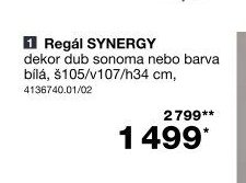 Regál SYNERGY