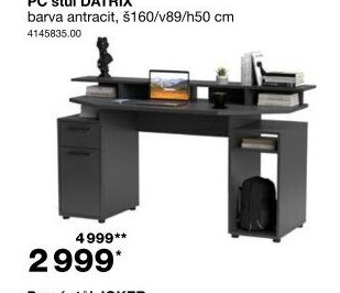 PC stůl DATRIX