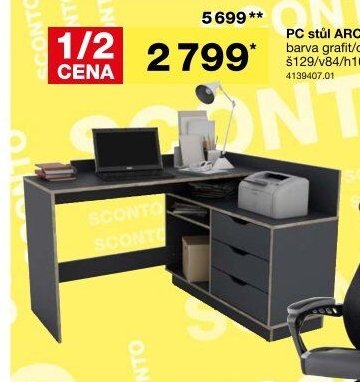 PC stůl ARCO 2