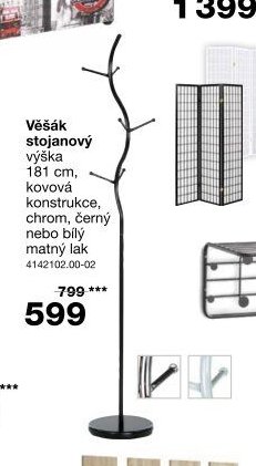 Věšák stojanový