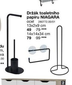 Držák toaletního papíru NIAGARA