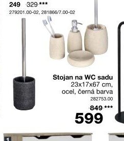 Stojan na WC sadu