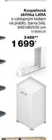 Koupelnová skříňka LARA