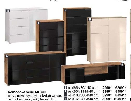 Komodová série MOON