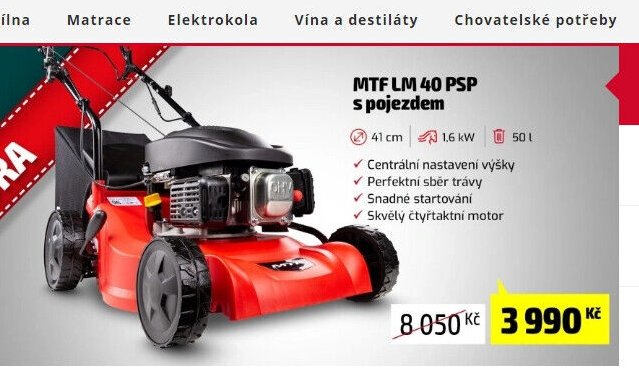 MTF LM 40 PSP s pojezdem