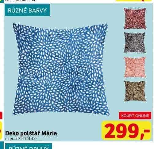 Deko polštář Mária