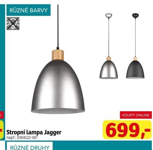 Stropní lampa Jagger