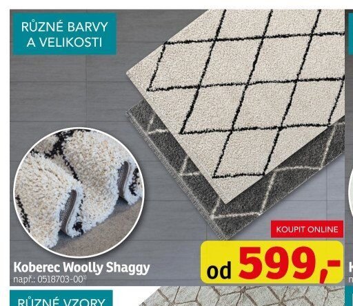 Koberec Woolly Shaggy